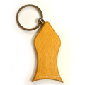 Newest fashion wholesale wooden key ring